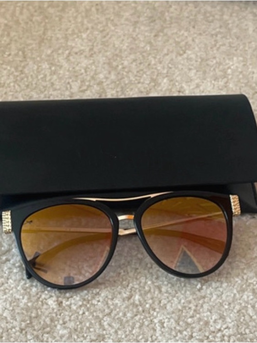 Moschino MOS023/S Sunglasses Authentic Women Black Butterfly
Gradient Mirrored